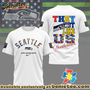 Seattle Seahawks Premium NFL Autism Awareness Month 3D Tshirt, Hoodie, Sweatshirt