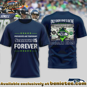 Seattle Seahawks Premium NFL Dollar Bill T-Tshirt, Hoodie, Sweatshirt