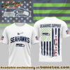 Seattle Seahawks Premium NFL Ice Support 3D Tshirt, Sweatshirt, Hoodie