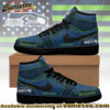 Seattle Seahawks Premium NFL Pride Jordan 1 High Top Sneaker Nike Air Jordan 1