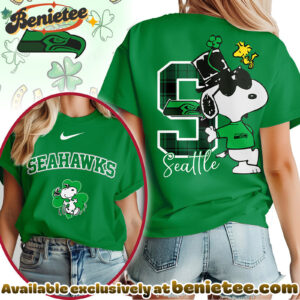 Seattle Seahawks Premium NFL Snoopy St Patricks Day Tshirt, Hoodie, Sweatshirt
