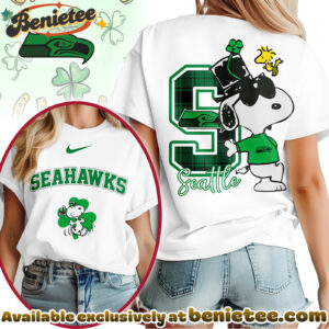 Seattle Seahawks Premium NFL Snoopy St Patricks Day Tshirt, Hoodie, Sweatshirt