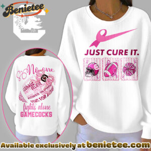 South Carolina Gamecocks Premium NCAA Breast Cancer Awareness T-Shirt And Sweatshirt