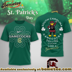 South Carolina Gamecocks Premium NCAA Lucky St Patricks Day Tshirt, Hoodie, Sweatshirt