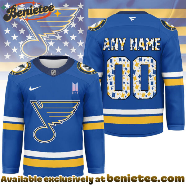 St. Louis Blues Premium NHL BTS Fan Jersey