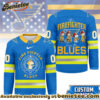 St. Louis Blues Premium NHL Snoopy Firefighter Hockey Jersey