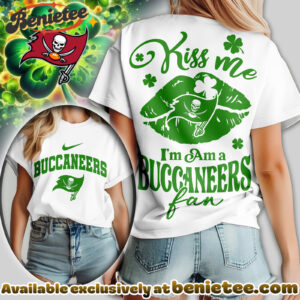 Tampa Bay Buccaneers Premium NFL Kiss Me St. Patricks Day Women Tshirt, Hoodie, Sweatshirt