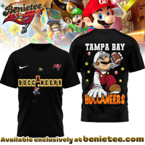 Tampa Bay Buccaneers Premium NFL Super Mario 3D Tshirt, Sweatshirt, Hoodie