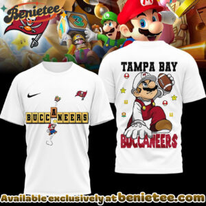 Tampa Bay Buccaneers Premium NFL Super Mario 3D Tshirt, Sweatshirt, Hoodie