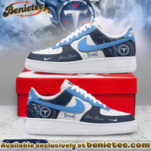 Tennessee Titans Premium SHOES Air Force 1 Victory Pride Limited Edition