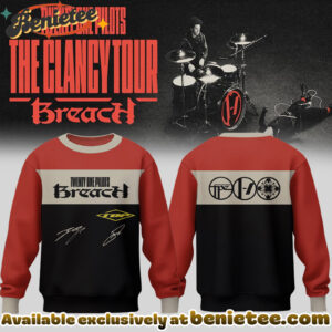 Twenty One Pilots The Clancy Tour Breach Sweatshirt, Hoodie, Tshirt