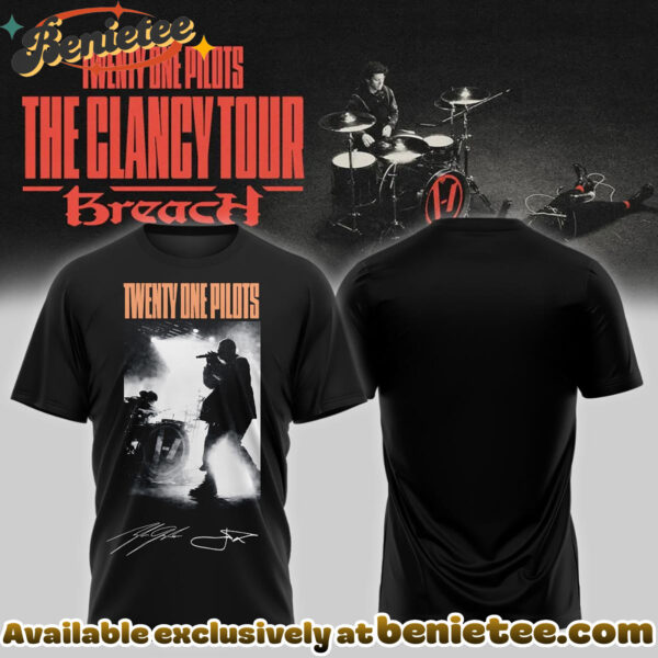 Twenty One Pilots The Clancy Tour Breach Tshirt, Hoodie, Sweatshirt - Ver 5