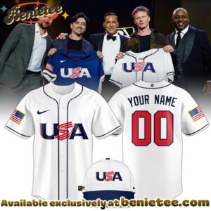 USA Baseball 2026 World Baseball Classic Jersey Limited Edition White