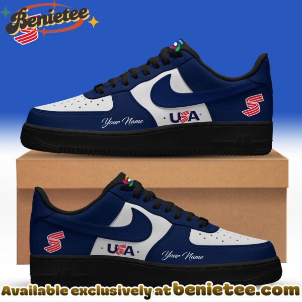 USA Baseball World Baseball Classic Shoes Nike Air Force 1 Limited Edition 2026 Blue