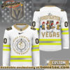 Vegas Golden Knights Premium NHL Snoopy Firefighter Hockey Jersey