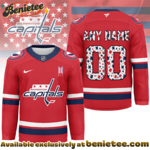 Washington Capitals Premium NHL BTS Fan Jersey