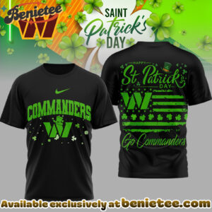 Washington Commanders Premium NFL St. Patricks Day 3D Tshirt, Hoodie, Sweatshirt