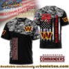 Washington Commanders Premium NFL Veteran Suicide Awareness 3D Tshirt, Sweatshirt, Hoodie