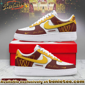 Washington Commanders Premium SHOES Air Force 1 Victory Pride Limited Edition