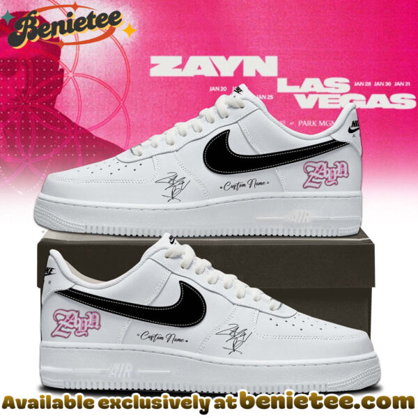 Zayn Live in Las Vegas signature Shoes Nike Air Force 1 - Ver 2