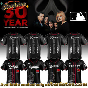ALL TEAM MLB x Scream Kill Tour 30 Year Memory Jersey Limited Edition + Selling Out Fast