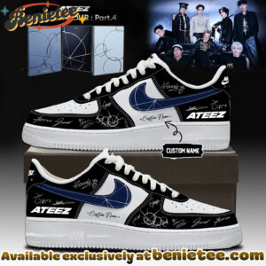ATEEZ GOLDEN HOUR Part4 Signature - Shoes Air Force 1 - Ver 5