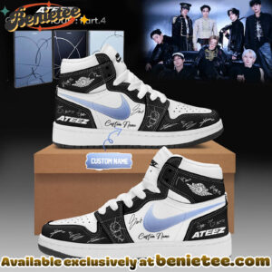 ATEEZ GOLDEN HOUR Part4 Signature - Shoes Air Jordan 1