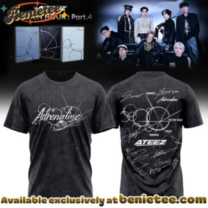 ATEEZ GOLDEN HOUR Part4 Signature - Tshirt, Hoodie, Sweatshirt - Ver 4