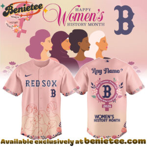 All Team MLB BOS Red Sox special Womens History Month Limited Edition Jersey