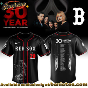 All Team MLB BR Sox x Scream Kill Tour 30 Year Memory Jersey Limited Edition + Selling Out Fast
