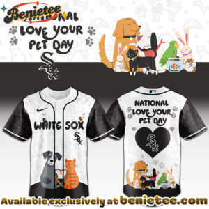 All Team MLB CWS White Sox special National Love Your Pet Day Limited Edition Jersey