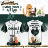 All Team MLB OAK Athletics special National Love Your Pet Day Limited Edition Jersey