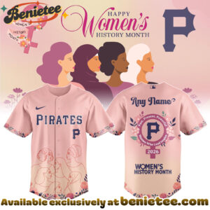 All Team MLB PIT Pirates special Womens History Month Limited Edition Jersey