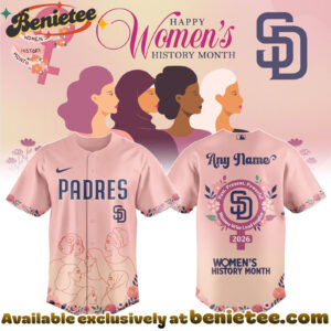 All Team MLB SD Padres special Womens History Month Limited Edition Jersey