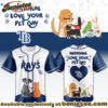 All Team MLB TB Rays special National Love Your Pet Day Limited Edition Jersey