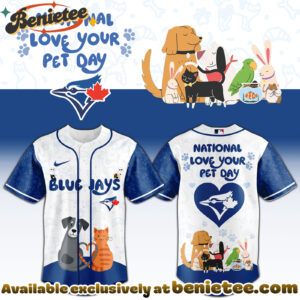 All Team MLB TOR Blue Jays special National Love Your Pet Day Limited Edition Jersey