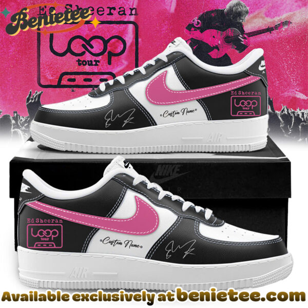 Ed Sheeran The Loop Tour Shoes Air Force 1 - Ver 3