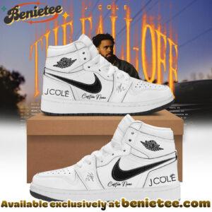 J Cole - The Fall-Off World Tour Signed Shoes Air Jordan 1