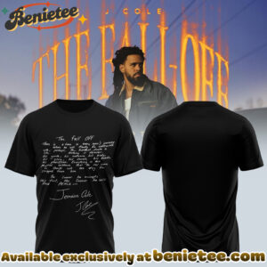 J Cole - The Fall-Off World Tour Signed Tshirt, Hoodie, Sweatshirt - Ver 6