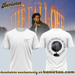 J Cole - The Fall-Off World Tour Signed Tshirt, Hoodie, Sweatshirt - Ver 7