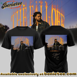 J Cole - The Fall-Off World Tour Signed Tshirt, Hoodie, Sweatshirt - Ver 2