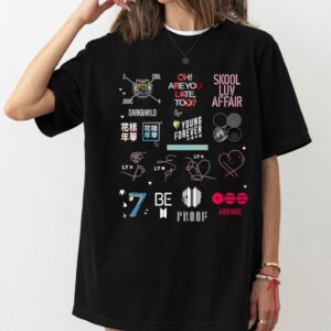 BTS Full Album Shirt, BTS World Tour 2026 Outfit, Army We Are Back, BTS Tour Merch For Army Shirt