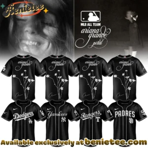 MLB All Teams x Ariana Grande 'Petal' Album Baseball Jersey | Fan Gear