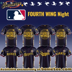 MLB ALL TEAMS Fourth Wing Ultimate Baseball Jersey | Custom Fan Gear