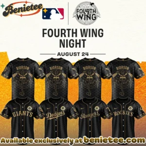 MLB ALL TEAMS Fourth Wing Epic Baseball Jersey | Custom Streetwear