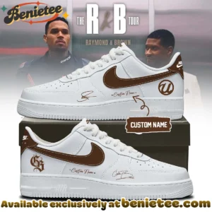 Raymond &amp; Brown R&amp;B Tour Air Force 1 x Air Jordan 1 Sneakers | Fan Gear Collection