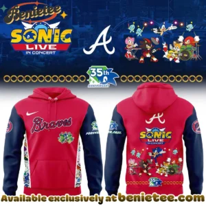 Braves x Sonic Live in Concert Limited Hoodie | Iconic Look | Series 1
