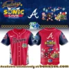 Braves x Sonic Live in Concert Original Jersey - Perfect Fan Gift (Design 2)