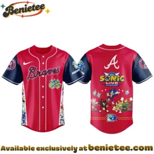 Braves x Sonic Live in Concert Original Jersey - Perfect Fan Gift (Design 2)