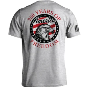 250 Years Of Freedom Eagle Shirt, 1776–2026 America 250 Tee